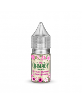 Rhubarb, Raspberry & Orange Blossom 10ml Salts by OhmBoy [10mg]